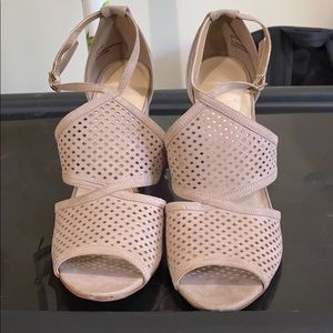 Charlotte Russe tan heels *brand new*